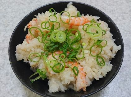 サルエビの炊き込みご飯