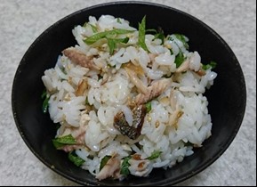 サンマの混ぜご飯