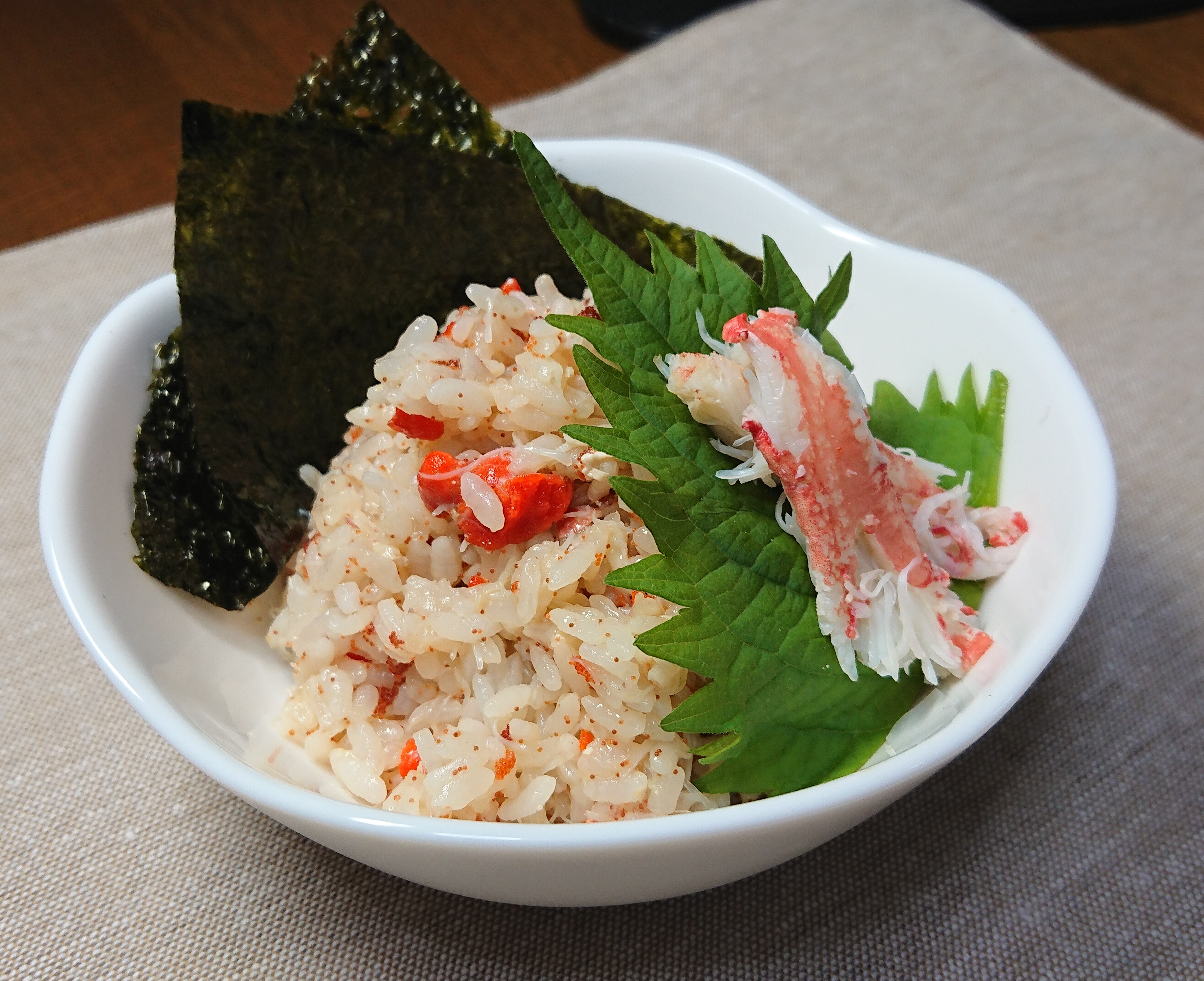 セコガニ丼