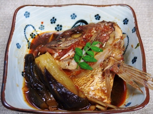 鯛のピリ辛煮（中国風）