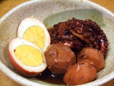 タコと里芋の煮物